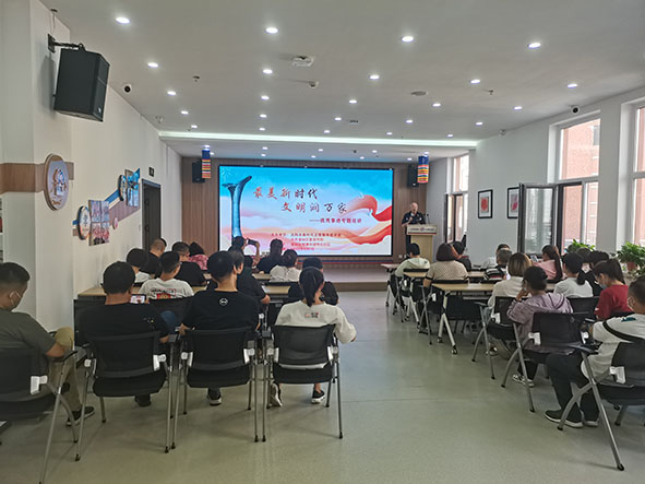 沈阳市新时代志愿服务宣讲团优秀事迹专题巡讲走进皇姑区明北社区新时代文明实践站
