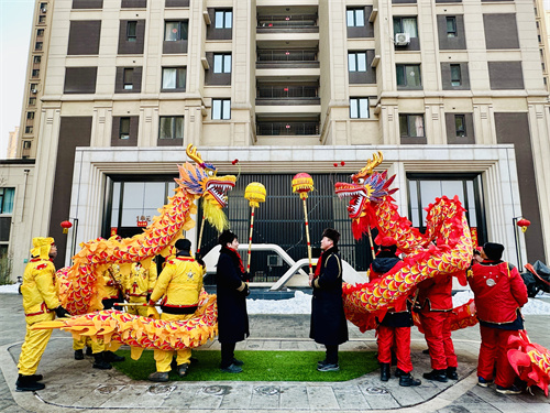 皇姑区明廉街道中海西社区“我们的节日• 元宵节”灵蛇献瑞贺新春