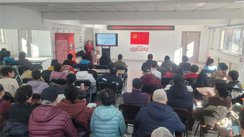 皇姑区明廉街道中海西社区—反诈宣讲“零距离” 助您加上“平安盾”