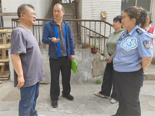 皇姑区明廉街道天山社区：护航高考 安全“无声”