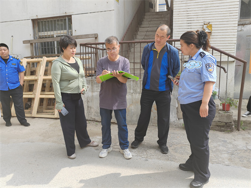 皇姑区明廉街道天山社区：护航高考 安全“无声”