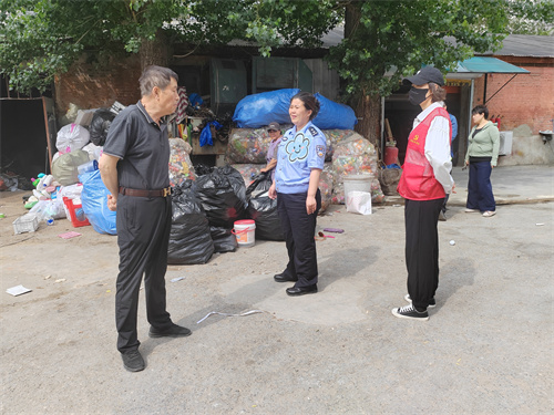 皇姑区明廉街道天山社区：护航高考 安全“无声”