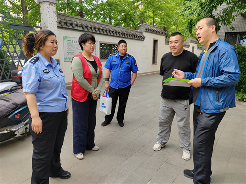 皇姑区明廉街道天山社区：护航高考 安全“无声”