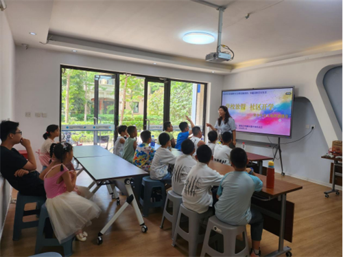 学校放假 社区开学——明廉街道中海东社区青少年无人机科创课堂正式开讲!