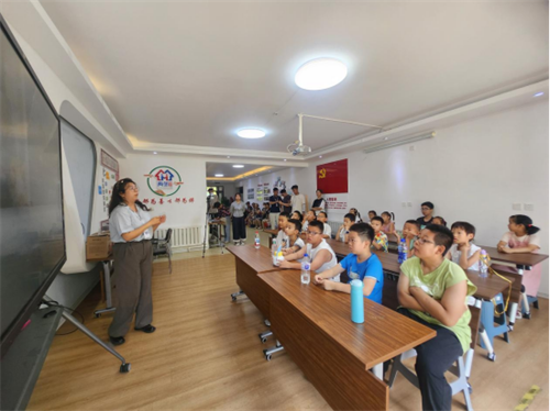 学校放假 社区开学——明廉街道中海东社区青少年无人机科创课堂正式开讲!